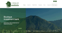 Desktop Screenshot of caracascapital.com